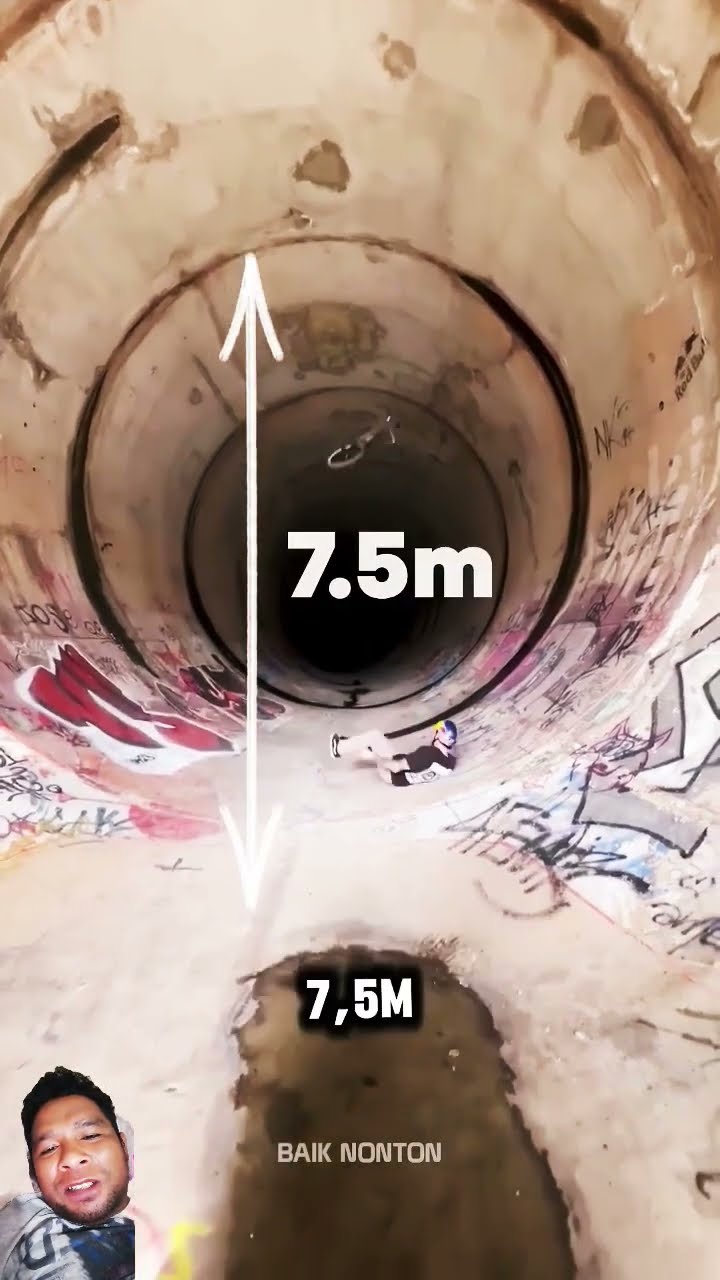 Pria ini melakukan tantangan ekstrim #bmx #downhill #mtblife #automobile #viralvideo